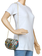 Jewel Mosaic Design Party Clutch