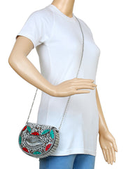 Jewel Mosaic Design Party Clutch