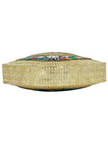 Jewel Mosaic Design Metal Work Party Clutch
