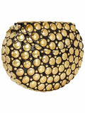 Jewel Mosaic Design Metal Work Party Clutch