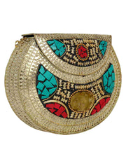 Jewel Mosaic Clutch