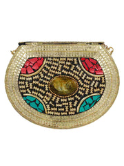 Jewel Mosaic Clutch