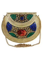 Jewel Mosaic Clutch