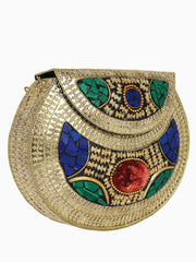 Jewel Mosaic Clutch