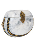 Marvelous Marble Clutch