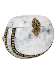 Marvelous Marble Clutch
