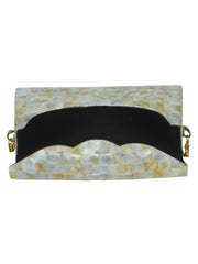 Marvelous Marble Envelope Clutch