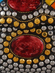 Jewel Mosaic Metal Clutch