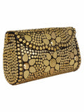Jewel Mosaic Metal Clutch