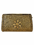 Jewel Mosaic Metal Clutch
