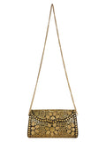 Jewel Mosaic Metal Clutch