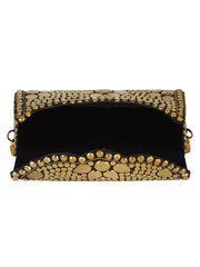 Jewel Mosaic Metal Clutch