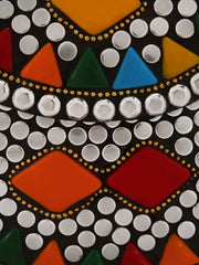 Jewel Mosaic Metal Clutch