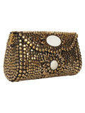 Jewel Mosaic Metal Clutch