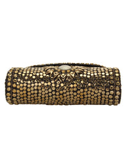 Jewel Mosaic Metal Clutch