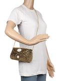 Jewel Mosaic Metal Clutch