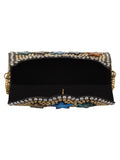 Jewel Mosaic Metal Clutch