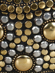 Jewel Mosaic Metal Clutch
