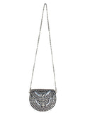 Jewel Mosaic Metal Clutch