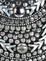 Jewel Mosaic Metal Clutch