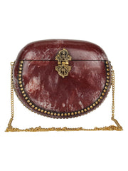 Marvelous Mosaic Metal Clutch