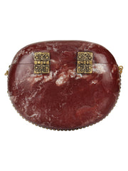 Marvelous Mosaic Metal Clutch