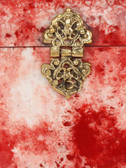 Marvelous Mosaic Metal Clutch