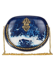 Marvelous Mosaic Metal Clutch