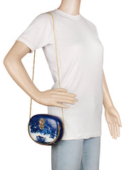 Marvelous Mosaic Metal Clutch