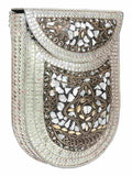 Jewel Mosaic Metal Clutch