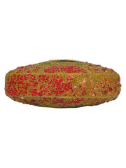 Jewel Mosaic Metal Clutch