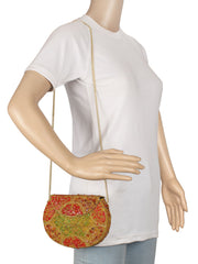 Jewel Mosaic Metal Clutch