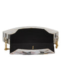Marvelous Mosaic Metal Marble Clutch