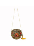 Marvelous Mosaic Metal Clutch