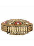 Marvelous Mosaic Metal Clutch