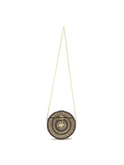 Gala Mosaic Metal Clutch
