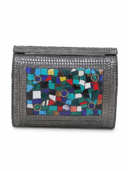 Hasp Mosaic Metal Clutch