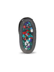 Hasp Mosaic Metal Clutch