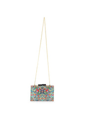Timber Printed Wooden Clutch