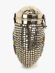 Cask Metal Floral Mosaic Clutch