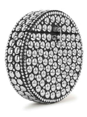 Mosaic Metal Polka Dot Mosaic Clutch