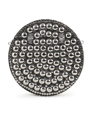 Mosaic Metal Polka Dot Mosaic Clutch