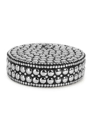 Mosaic Metal Polka Dot Mosaic Clutch
