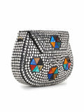 Mosaic Metal Embellished Clutch