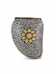 Cask Metal Embellished Clutch