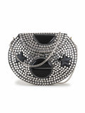 Mosaic Metal Embellished Clutch