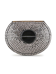 Mosaic Metal Embellished Clutch
