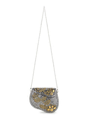 Cask Metal Embellished Clutch