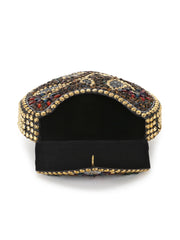 Mosaic Metal Embellished Clutch