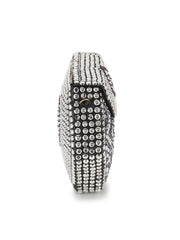 Mosaic Metal Embellished Clutch